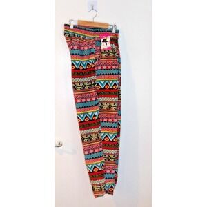 NWT Funky Hippie Ethnic Pants, Multi Color Beautiful Harem‎ Pant/ Sz M/L #5137
